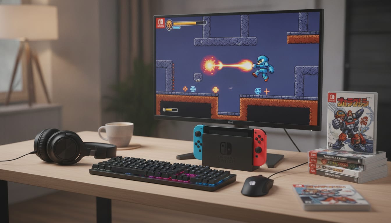 『ロックマン』ファン必見!Switchで真に遊べる2Dアクション厳選ガイド